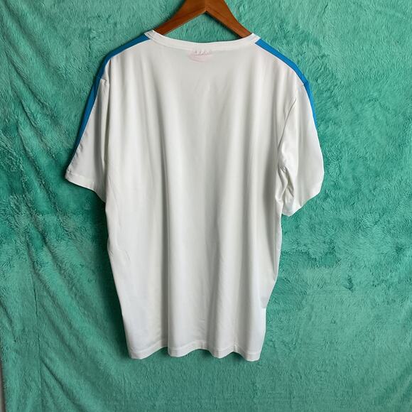 Redvanly Mens Crew Neck Performance Tee White XL - Picture 3 of 8